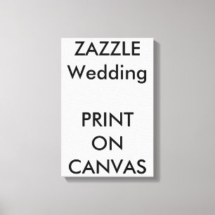 Mariage personnalisé 11 x 16,5 pouces Toile Impres
