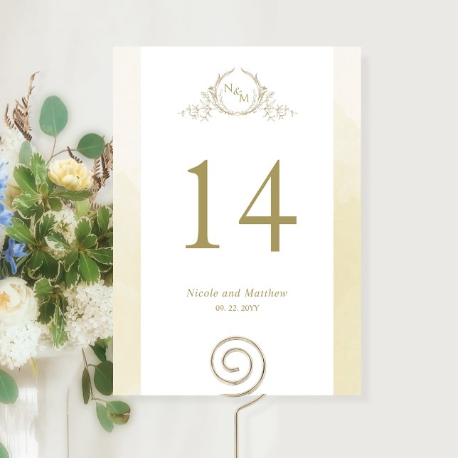 Mariage personnalisé champagne chic monogramme (Créateur téléchargé)