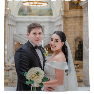 Mariage personnalisé ou rideau de douche Anniversa