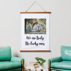 Mariage personnalisé Photo Bois Tapisserie murale