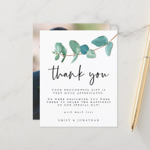 Mariage photo Budget Eucalyptus Merci