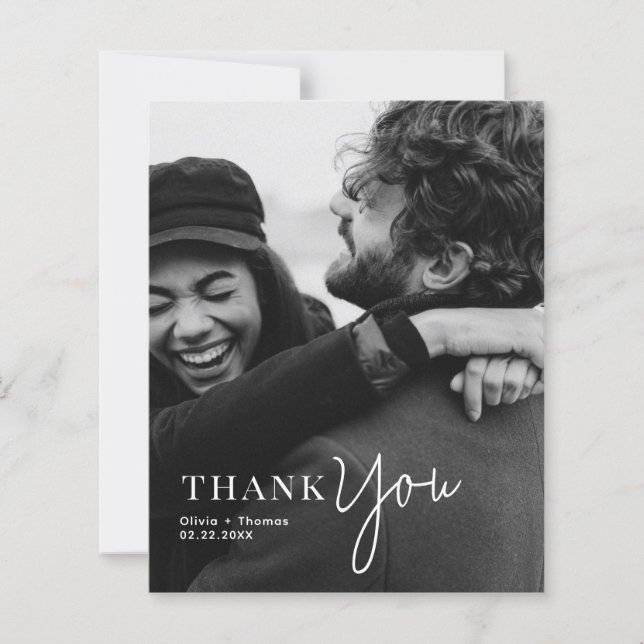 MARIAGE photo du script de typographie monographiq (Devant)