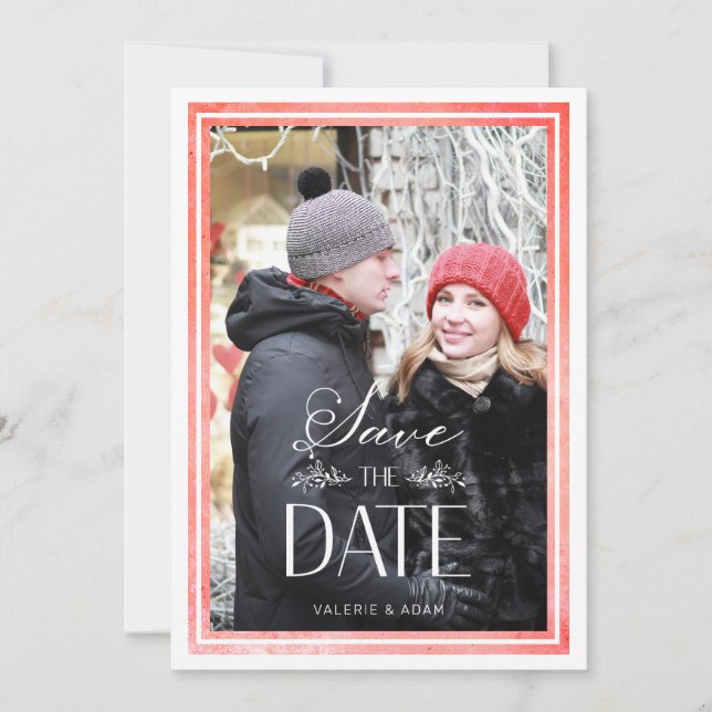 Mariage photo élégant et élégant de la classe roug (Devant)