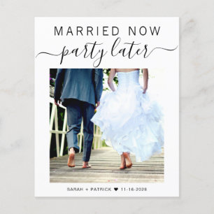 Mariage photo Elopement budgétaire Faire-part