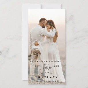 Mariage photo et script Enregistrer le Signet date