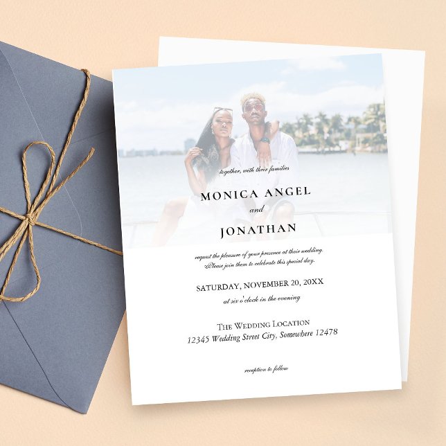 Mariage photo horizontal budgétaire (Créateur téléchargé)