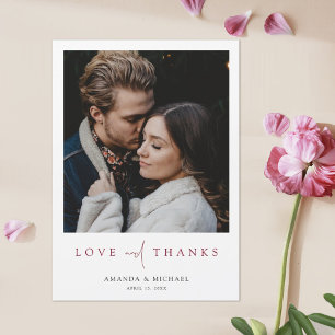 Mariage photo Magnet Merci avec Bourgogne