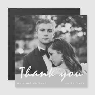 Mariage Photo Merci magnétique