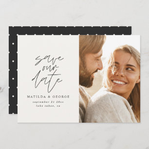 Mariage photo minimal de script moderne