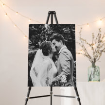Mariage Photo Nouveaux mariés Couple Sign
