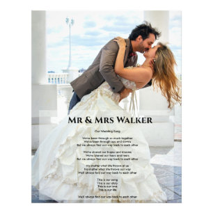 Mariage photo paroles de chansons photo