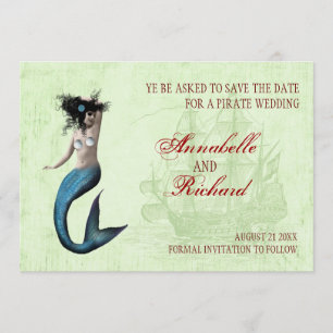 Mariage Pirate Enregistrer Les Cartes De Date
