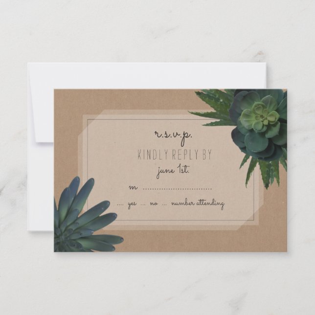 Mariage réussi RSVP (Devant)
