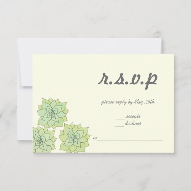 Mariage réussi RSVP (Devant)