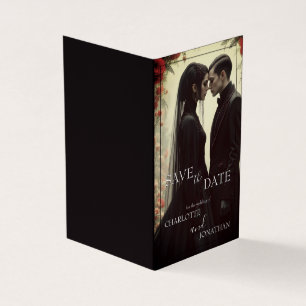 Mariage romantique dans l'élégance noire