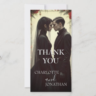 Mariage romantique en Elégance noire