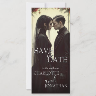 Mariage romantique en Elégance noire