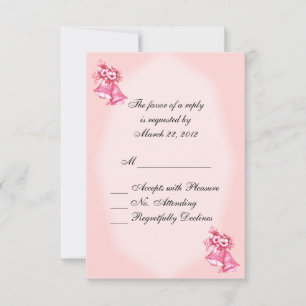 Mariage rose Bells RSVP