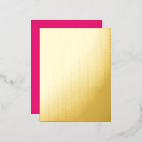 Mariage rose chaud | Invitation de couleur vive en