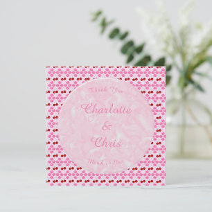 Mariage rose Printemps Cerisiers en fleurs et ceri