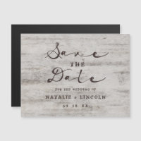 Mariage rustique Sauvez la date