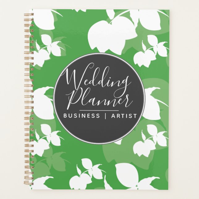 Mariage Silhouette Citron Vert Moderne (Devant)