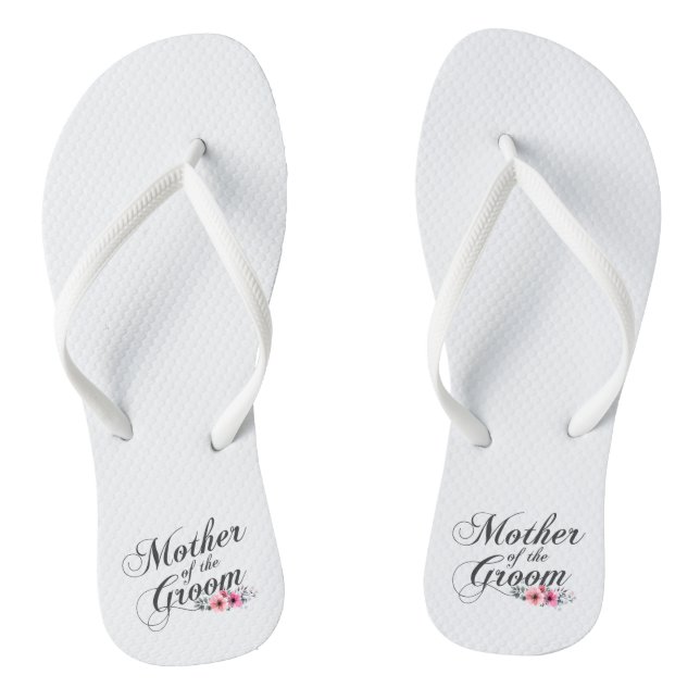 Mariage simple de la mère du marié | Tongs (Semelle)