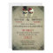Mariage Skeleton Mariée Groom Skuls Invitation