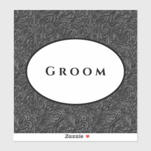 Mariage Sticker Groom