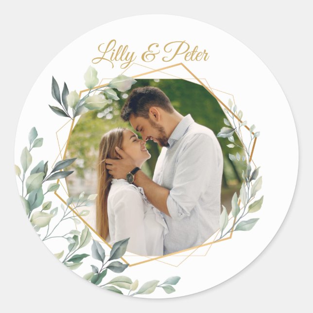 Mariage, Stickers, Étiquettes (Devant)