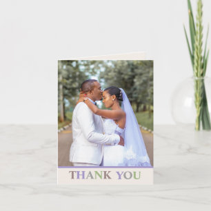 Mariage sur mesure remerciement d'amour moderne