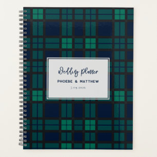 Mariage Tartan Script Blackwatch Rustique