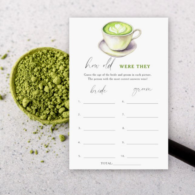 Mariage thé matcha Quel âge avaient-ils mariage (Créateur téléchargé)