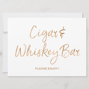 Mariage Thème Cigare & Whisky   Rose Dorée Élégant