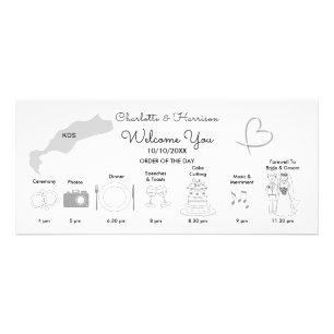 Mariage Time Line Programme Cute Kos Destination