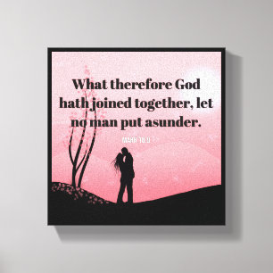 Mariage - Toile Emballée Premium (Gloss)