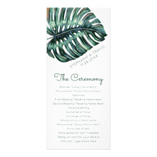 Mariage Topique Monstera Leaf Programme Skinny
