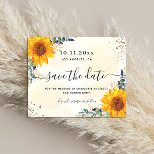 Mariage tournesol eucalyptus enregistrer l'aimant 