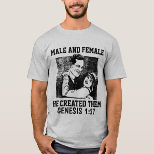 MARIAGE TRADITIONNEL BIBLIQUE T-SHIRTS CHRÉTIENS