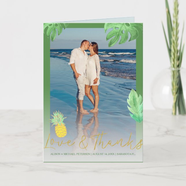 Mariage tropical à la noix d'ananas vert merci pho (Devant)