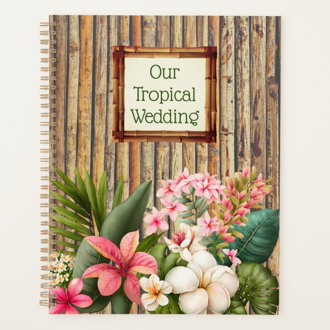 Mariage tropical customisé (Devant)