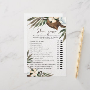 Mariage tropical ou couple jeu de chaussures