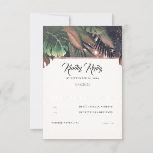 Mariage Tropical Palm Beach RSVP