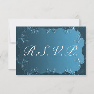 Mariage Turquoise élégant RSVP