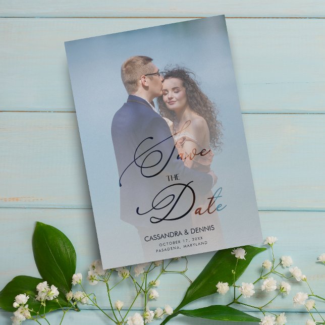 Mariage Vellum Transparence Effet Script photo (Créateur téléchargé)