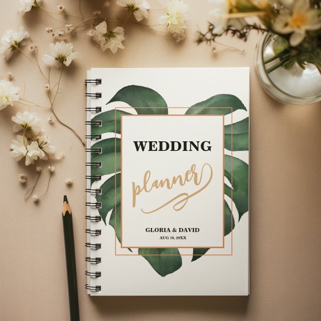 Mariage vert feuille Monstera (Créateur téléchargé)