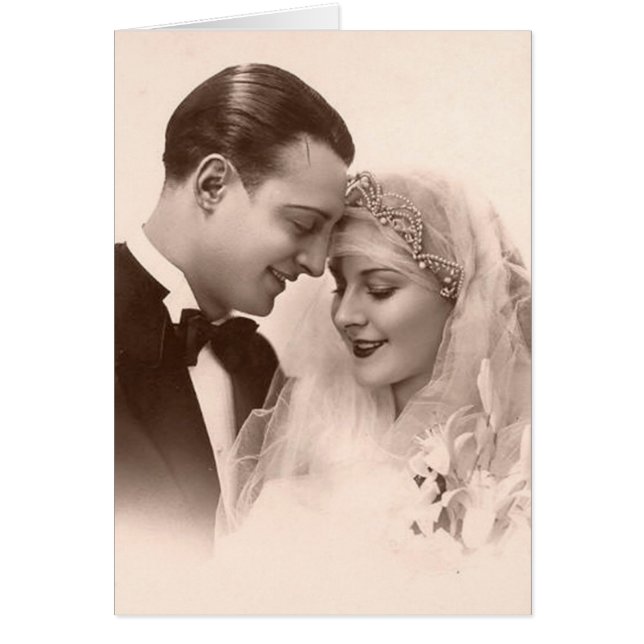 Mariage vintage mariée et chambre (Devant)