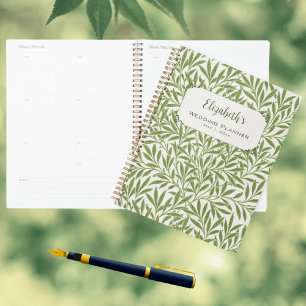 Mariage Vintage, Motif de feuilles de saule victor