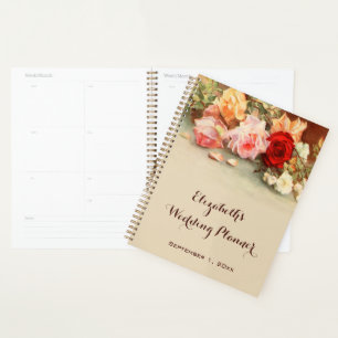 Mariage Vintage, Nature morte de fleurs de roses a