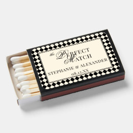 Mariage Vintage Noir Ivoire Carreaux Argent Ancien